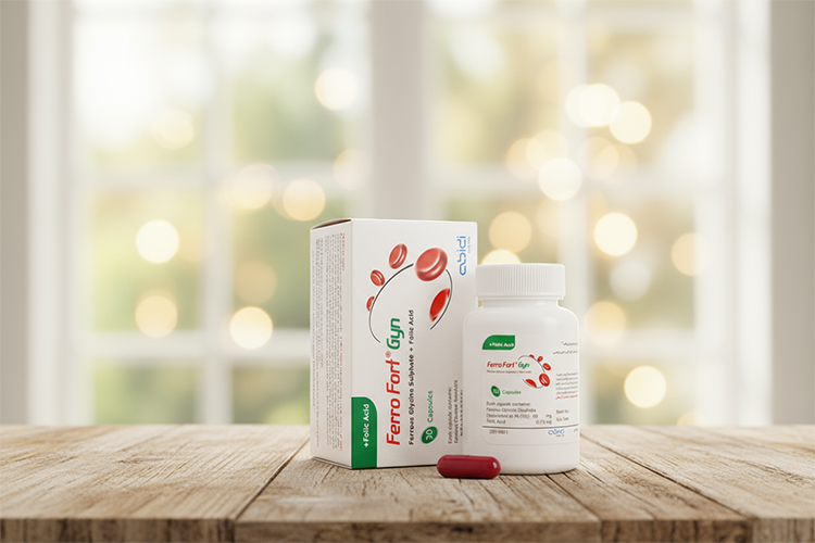 تصویر کپسول مکمل آهن فروفورت برای درمان کم‌ خونی